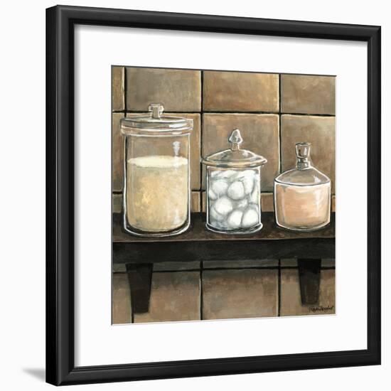 Modern Bath Elements II-Megan Meagher-Framed Art Print