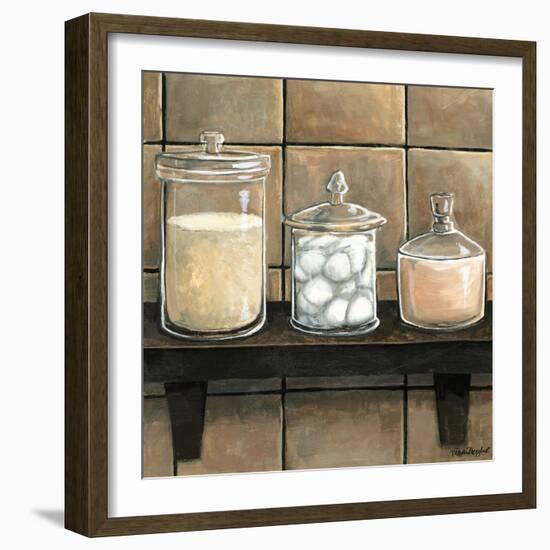 Modern Bath Elements II-Megan Meagher-Framed Art Print