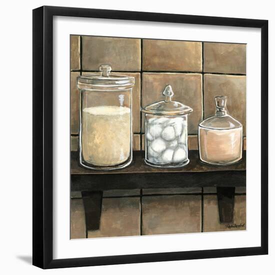 Modern Bath Elements II-Megan Meagher-Framed Art Print