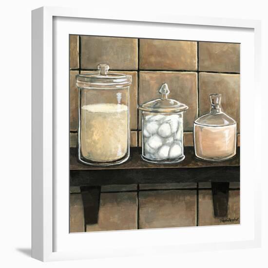 Modern Bath Elements II-Megan Meagher-Framed Art Print