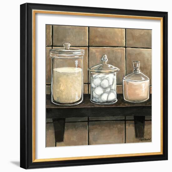 Modern Bath Elements II-Megan Meagher-Framed Art Print