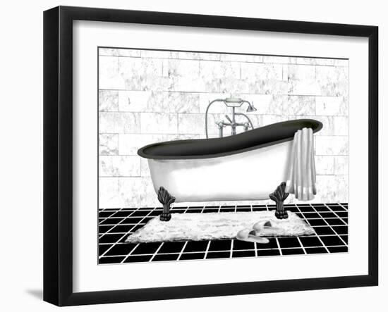 Modern Bath II-Conrad Knutsen-Framed Art Print