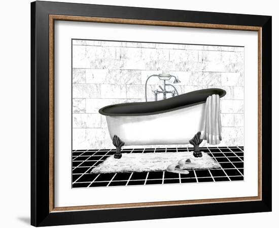 Modern Bath II-Conrad Knutsen-Framed Art Print