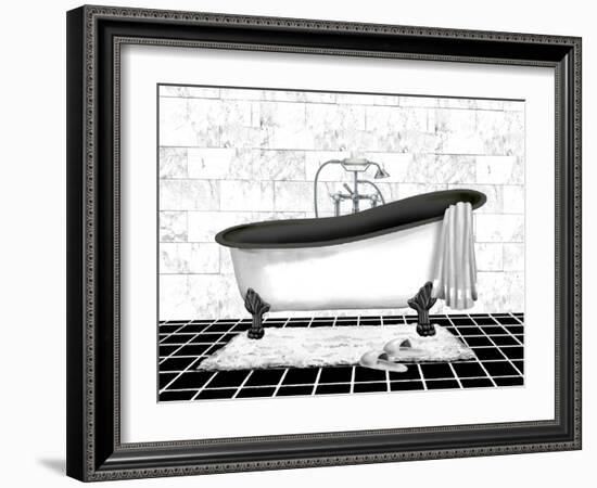 Modern Bath II-Conrad Knutsen-Framed Art Print