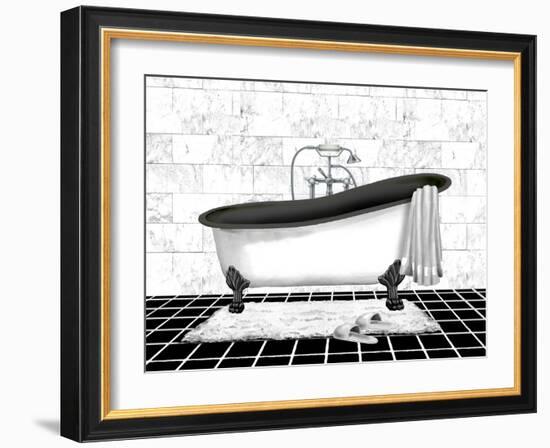 Modern Bath II-Conrad Knutsen-Framed Art Print