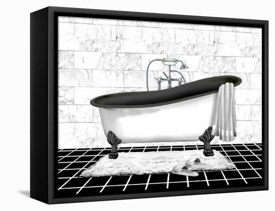 Modern Bath II-Conrad Knutsen-Framed Stretched Canvas