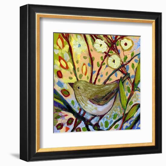 Modern Bird IV-Jennifer Lommers-Framed Giclee Print