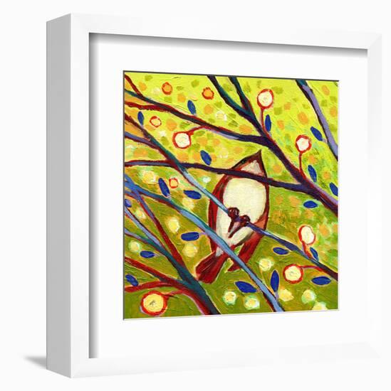 Modern Bird VI-Jennifer Lommers-Framed Art Print