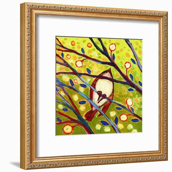 Modern Bird VI-Jennifer Lommers-Framed Art Print