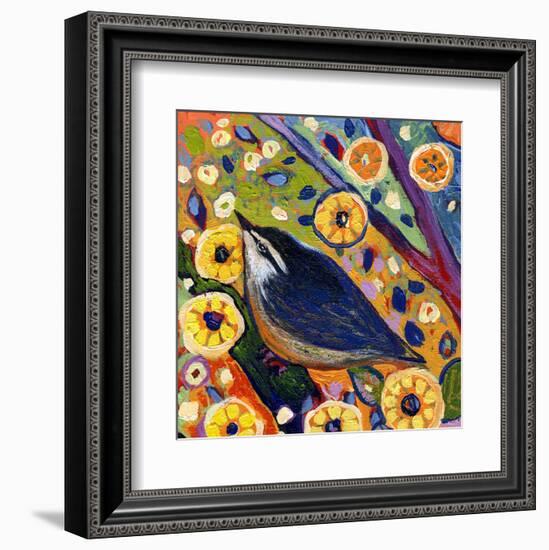 Modern Bird XI-Jennifer Lommers-Framed Art Print