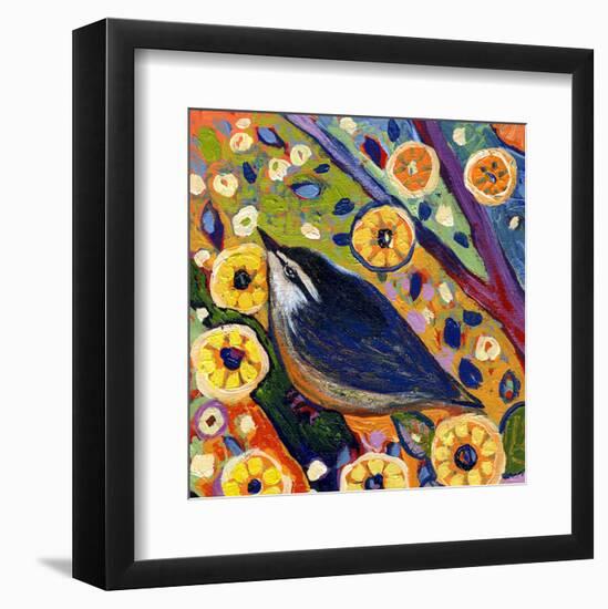 Modern Bird XI-Jennifer Lommers-Framed Art Print