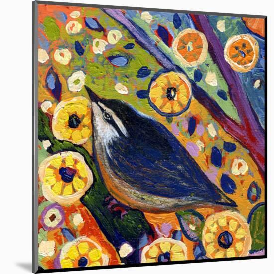 Modern Bird XI-Jennifer Lommers-Mounted Art Print