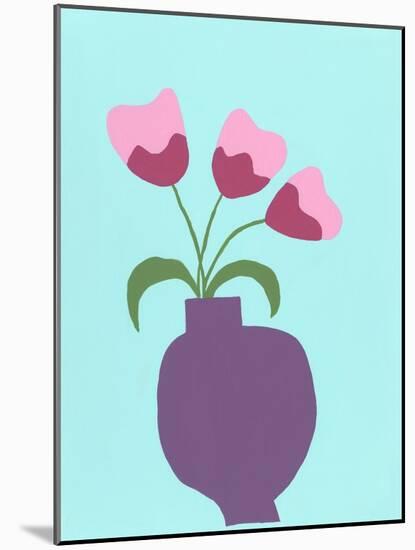 Modern Blooms I-Regina Moore-Mounted Art Print