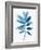 Modern Blue Botanical I-Aria K-Framed Art Print