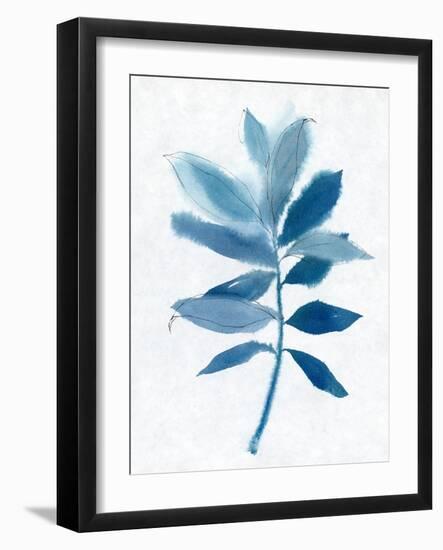 Modern Blue Botanical I-Aria K-Framed Art Print