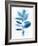 Modern Blue Botanical II-Aria K-Framed Art Print