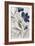 Modern Blue Floral II-Asia Jensen-Framed Art Print