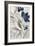 Modern Blue Floral II-Asia Jensen-Framed Art Print