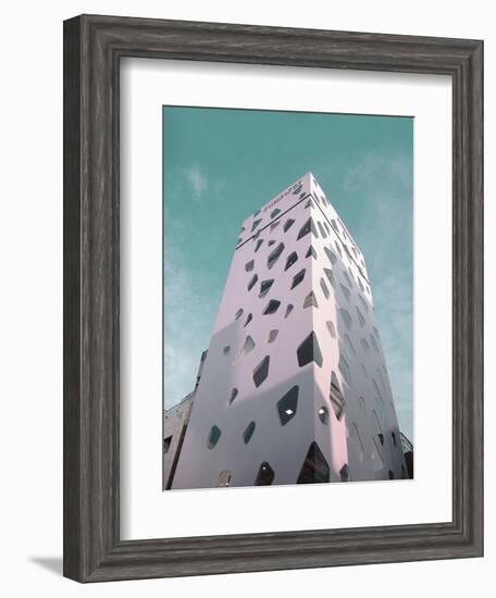 Modern Building In Tokyo-NaxArt-Framed Art Print
