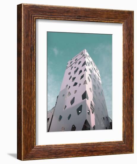 Modern Building In Tokyo-NaxArt-Framed Art Print