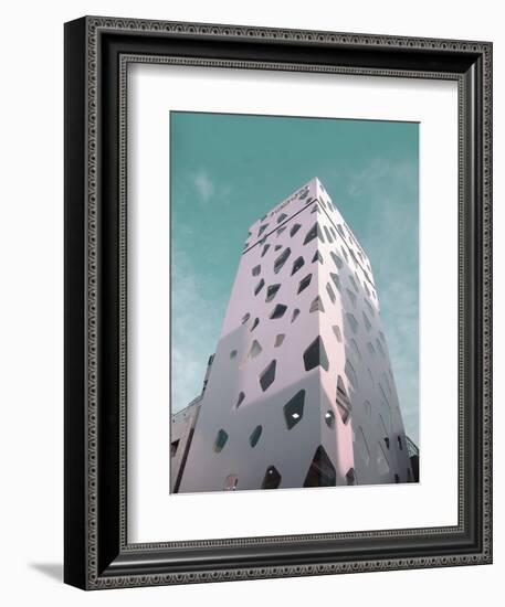 Modern Building In Tokyo-NaxArt-Framed Art Print