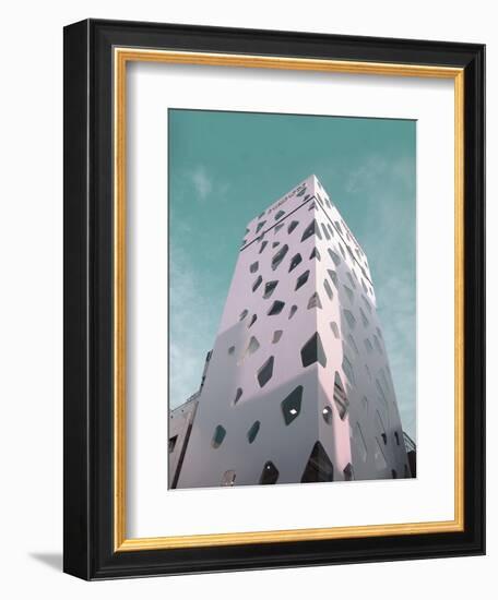 Modern Building In Tokyo-NaxArt-Framed Art Print