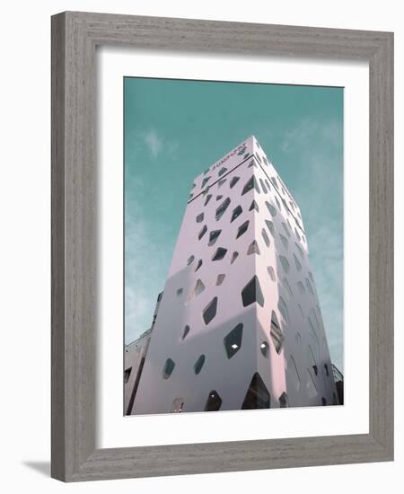 Modern Building In Tokyo-NaxArt-Framed Art Print