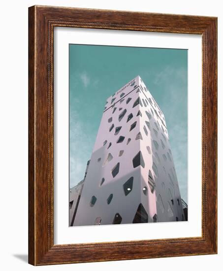 Modern Building In Tokyo-NaxArt-Framed Art Print