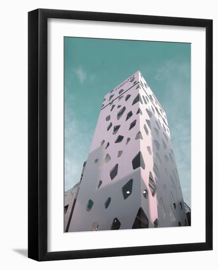 Modern Building In Tokyo-NaxArt-Framed Art Print