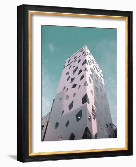 Modern Building In Tokyo-NaxArt-Framed Art Print