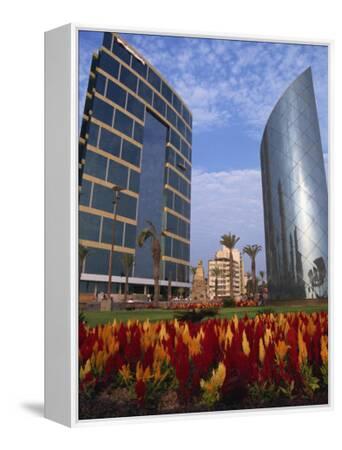 Modern Buildings Centre Of Town Lima Peru South America Photographic Print Groenendijk Peter Art Com