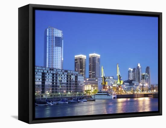 Modern Buildings, Puerto Madero, Buenos Airess, Argentina-Demetrio Carrasco-Framed Premier Image Canvas