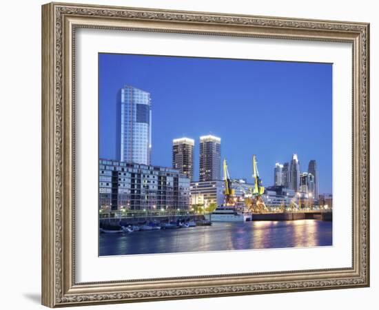 Modern Buildings, Puerto Madero, Buenos Airess, Argentina-Demetrio Carrasco-Framed Photographic Print