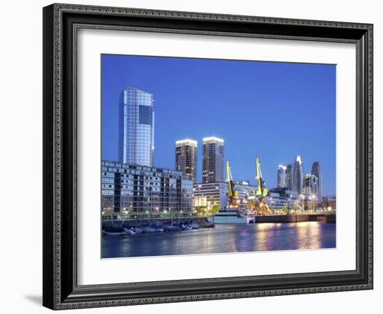 Modern Buildings, Puerto Madero, Buenos Airess, Argentina-Demetrio Carrasco-Framed Photographic Print