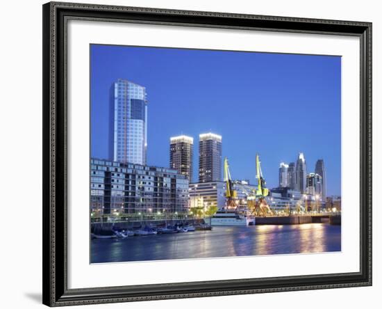 Modern Buildings, Puerto Madero, Buenos Airess, Argentina-Demetrio Carrasco-Framed Photographic Print