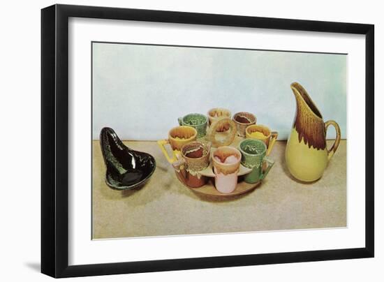 Modern Ceramics-null-Framed Art Print