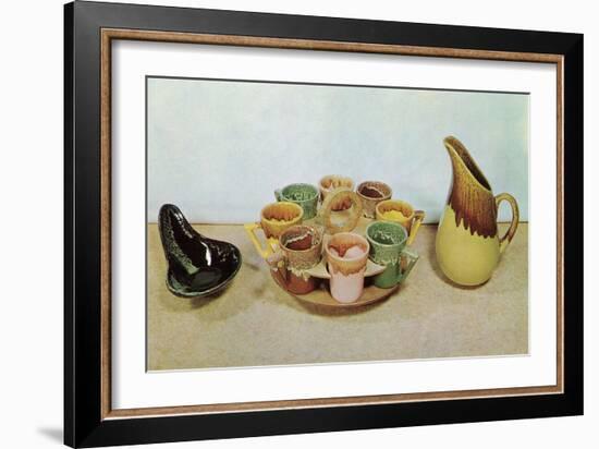 Modern Ceramics-null-Framed Art Print