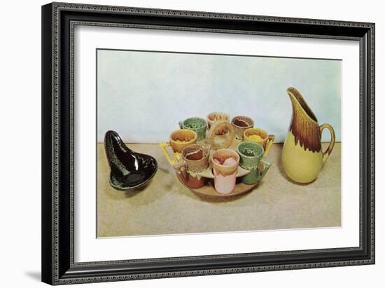 Modern Ceramics-null-Framed Art Print