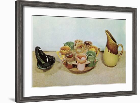 Modern Ceramics-null-Framed Art Print