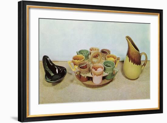 Modern Ceramics-null-Framed Art Print