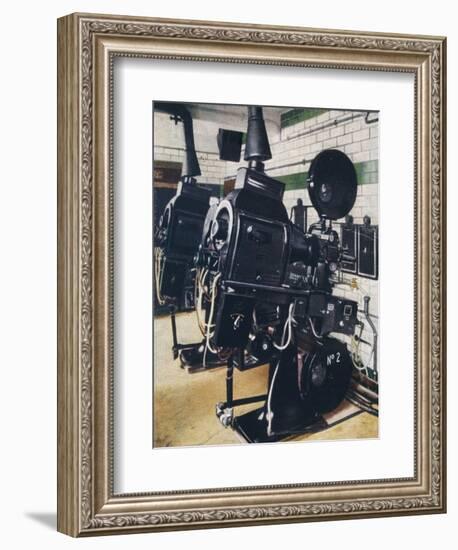 Modern cinema operating box, 1938-Unknown-Framed Giclee Print