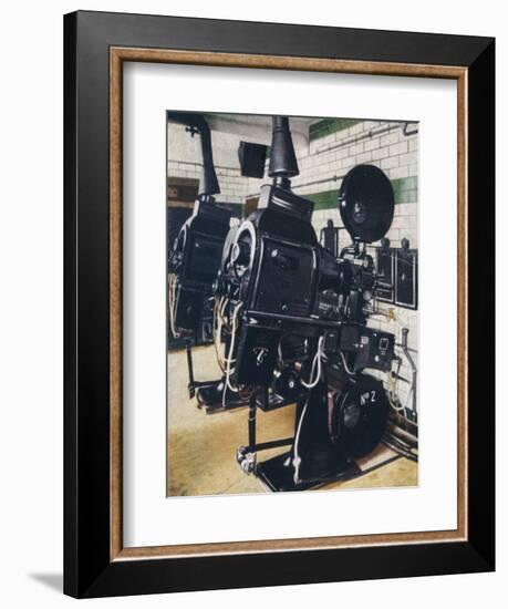 Modern cinema operating box, 1938-Unknown-Framed Giclee Print