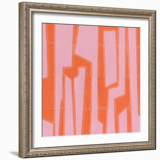 Modern Circuit III-Charles McMullen-Framed Art Print