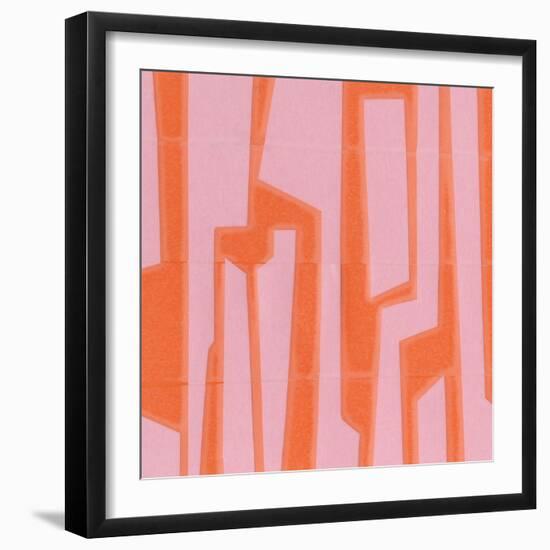 Modern Circuit III-Charles McMullen-Framed Art Print