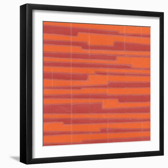 Modern Circuit IV-Charles McMullen-Framed Art Print