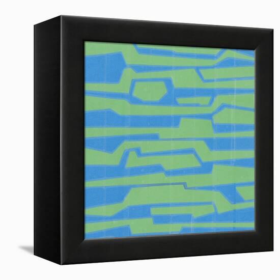 Modern Circuit V-Charles McMullen-Framed Stretched Canvas