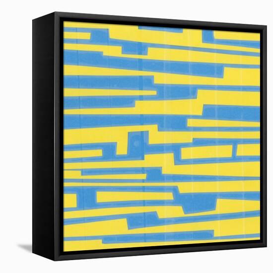 Modern Circuit VII-Charles McMullen-Framed Stretched Canvas
