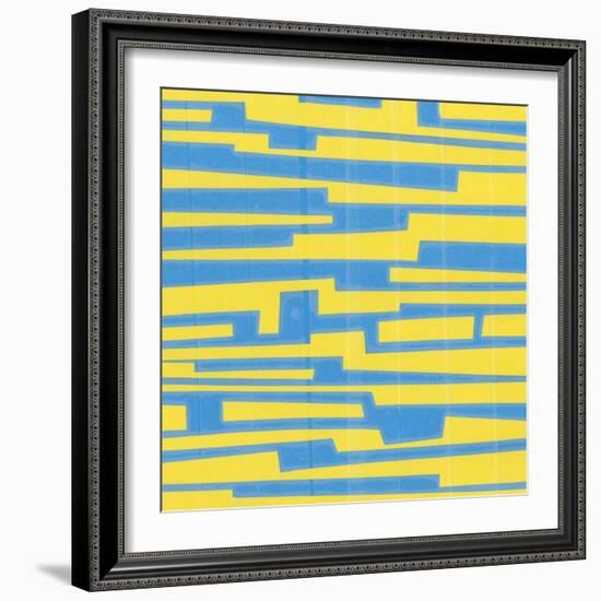 Modern Circuit VII-Charles McMullen-Framed Art Print