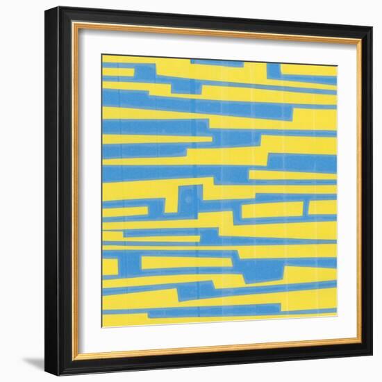 Modern Circuit VII-Charles McMullen-Framed Art Print