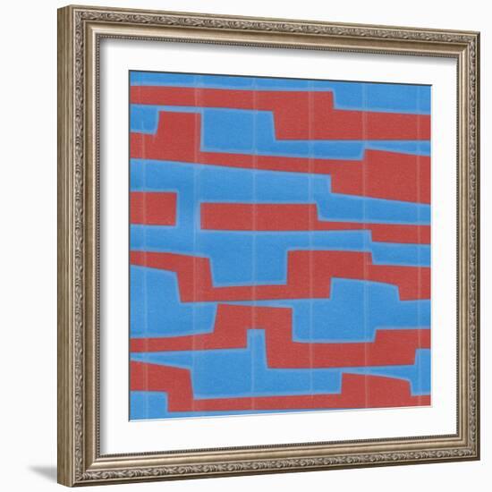 Modern Circuit VIII-Charles McMullen-Framed Art Print